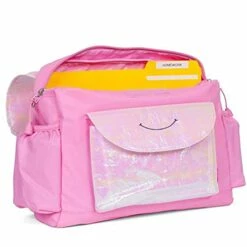 Bixbee Kids Rolling Suitcase And Backpack Set, Shark Luggage For Girls & Boys With Wheels, Telescoping Handle, Adjustable Straps And Pockets - Carry On Bag & Backpack For Airport & Travel Set Of 2 -LUGGAGE FACTORY Sales 41q2PTVii5S