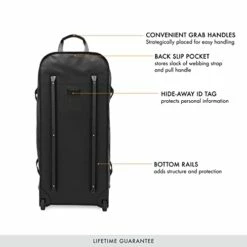 Briggs & Riley Extra Large Softside 2-Wheel Rolling Duffel, Black, 32" -LUGGAGE FACTORY Sales 41rK6TG 8lL