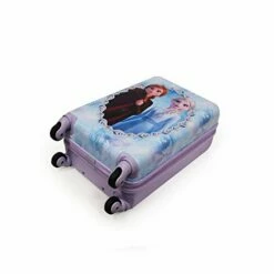 Disney Frozen II Anna Elsa Luggage Hard Side Tween Spinner Rolling Suitcase For Kids Carry-On Travel Trolley - 20 Inch -LUGGAGE FACTORY Sales 41sdEOKE7PL