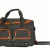 Rockland Rolling Duffel Bag, Charcoal, 22-Inch 2 Rockland Rolling Duffel Bag, Charcoal, 22-Inch -LUGGAGE FACTORY Sales 41tN9aWKPQL