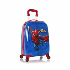Heys Marvel-Spiderman Boys Hardside Spinner Rolling Luggage For Kids - 18 Inch -LUGGAGE FACTORY Sales 41tdW38H9OS
