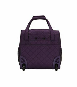 Rockland Melrose Upright Wheeled Underseater Carry-On Luggage, Purple, 16-Inch 15 Rockland Melrose Upright Wheeled Underseater Carry-On Luggage, Purple, 16-Inch -LUGGAGE FACTORY Sales 41ts9ij22eL