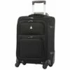 Large Capacity Maximum Allowance 22x14x9 Airline Approved Delta United Southwest Carry On Spinner Luggage Cabin Bag | Rolling Travel Suitcase Lightweight Soft Shell Trolley | 19.5x14x9in Body Size -LUGGAGE FACTORY Sales 41uA8FCw0XL