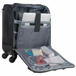 Kenneth Cole Reaction 18" Lightweight Multi-Pocket Anti-Theft RFID 14.1" Laptop & Tablet Underseater Carry-On With USB Charging Port, Black -LUGGAGE FACTORY Sales 41upIpBCpIL 3a1ad845 4f1e 42c9 aaee 711ad9b897f7