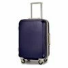 Seller-Wu 20/22/24/26/28Inch Rolling Luggage Lightweight Travel Suitcase On Wheels,Navy Blue Frame,24 -LUGGAGE FACTORY Sales 41vUNQALHbL