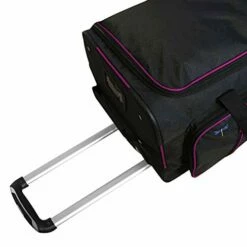 Travolution 23 Inch Garment Rack Duffel With Wheels, Pink -LUGGAGE FACTORY Sales 41xgwGU8YqL