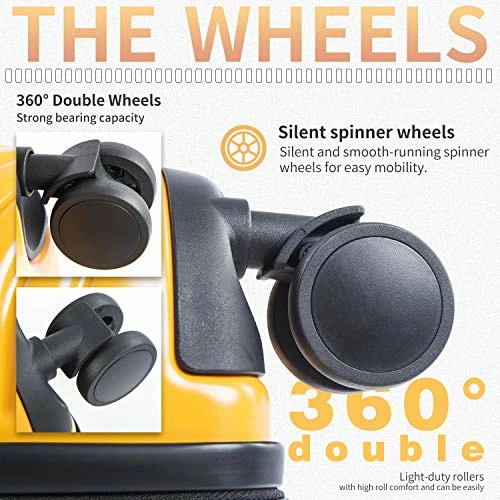 Coolife Luggage 3 Piece Sets PC+ABS Spinner Suitcase Carry On Fashion (Dark Green, One_Size) 6 Coolife Luggage 3 Piece Sets PC+ABS Spinner Suitcase Carry On Fashion (Dark Green, One_Size) - Image 4