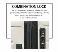 AOUZE Practical Luggage Suitcase Lightweight Expandable Lock Rotator 20 Inches 24 Inches 28 Inches Ultra-Lightweight But Very Durable Suitable For Outdoor Use (Color : Blue) -LUGGAGE FACTORY Sales 510DiOA7ElS