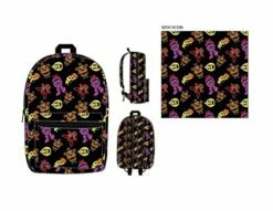 Bioworld Five Nights At Freddy'S Characters Allover Print Backpack Bookbag