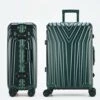 New Aluminum Frame Rolling Luggage Women Travel Bag Trolley Suitcase Carry On Luggage,Green,26 -LUGGAGE FACTORY Sales 512tT9nUzqL