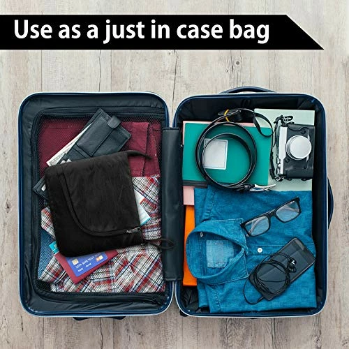 Duffel Bags For Traveling, 65L Carry On Foldable Weekender Overnight Bag For Men Women Waterproof Weekend Travel Duffle Bags With Shoe Compartment,Black 6 Duffel Bags For Traveling, 65L Carry On Foldable Weekender Overnight Bag For Men Women Waterproof Weekend Travel Duffle Bags With Shoe Compartment,Black - Image 4