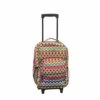 Rockland Luggage 17 Inch Rolling Backpack, Tribal 1 Rockland Luggage 17 Inch Rolling Backpack, Tribal -LUGGAGE FACTORY Sales 513Qi2prJHL