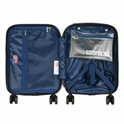 Olympia Nema 18" Carry-on Underseater Spinner W/TSA Lock, Silver 10 Olympia Nema 18" Carry-on Underseater Spinner W/TSA Lock, Silver -LUGGAGE FACTORY Sales 513opYfdl9L