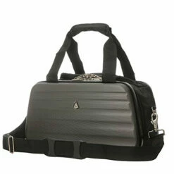 Aerolite 22x14x9” Hard Shell Suitcase Spinner Carry On + Under Seat Holdall -LUGGAGE FACTORY Sales 515IBpPuspL