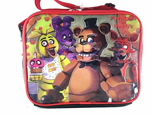 Bonny Five Nights At Freddys Large School Roller Backpack 16" FNAF Trolley Rolling Bag Plus Lunch 5 Bonny Five Nights At Freddys Large School Roller Backpack 16" FNAF Trolley Rolling Bag Plus Lunch - Image 3