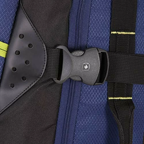 SwissGear Extra Large Lightweight Rolling Duffel, Blue/Green 4 SwissGear Extra Large Lightweight Rolling Duffel, Blue/Green - Image 2