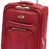 Mancini Leather Goods Wheeled Underseat Carry-on (Red) 2 Mancini Leather Goods Wheeled Underseat Carry-on (Red) -LUGGAGE FACTORY Sales 518uZtCAYhL