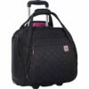 Delsey Paris Delsey Quilted Rolling Underseat Bag For Carry-On Fits Overhead & Under Airline Seat - (Black) 1 Delsey Paris Delsey Quilted Rolling Underseat Bag For Carry-On Fits Overhead & Under Airline Seat - (Black) -LUGGAGE FACTORY Sales 51BMvwCmdAL bb83418c c8f2 4b1b ba59 7a68face9614
