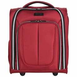 Kenneth Cole Reaction Lincoln Square 16" 1680d Polyester 2-Wheel Underseater Carry-on, Red 18 Kenneth Cole Reaction Lincoln Square 16" 1680d Polyester 2-Wheel Underseater Carry-on, Red -LUGGAGE FACTORY Sales 51BPQvlPPdL