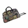 World Traveler 21-inch Carry-on Rolling Duffel Bag-Multi Patchwork, One Size 2 World Traveler 21-inch Carry-on Rolling Duffel Bag-Multi Patchwork, One Size -LUGGAGE FACTORY Sales 51ErhMxrXcL