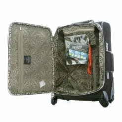 Olympia Luggage Skyhawk 26 Inch Expandable Vertical Rolling Case,Black,One Size -LUGGAGE FACTORY Sales 51Mx8Chdi4L