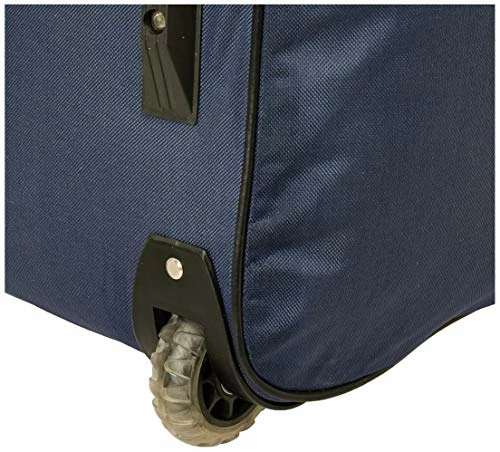 Rockland Rolling Duffel Bag, Navy, 22-Inch 9 Rockland Rolling Duffel Bag, Navy, 22-Inch - Image 7