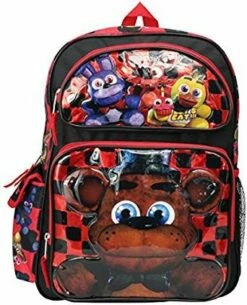 Five Nights At Freddys ,Bonnie Foxy Chica 16" Large Backpack
