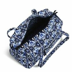 Vera Bradley Women's Cotton Medium Travel Duffel Bag, Ikat Island, One Size 8 Vera Bradley Women's Cotton Medium Travel Duffel Bag, Ikat Island, One Size -LUGGAGE FACTORY Sales 51QPy McMyL