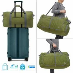 CAMEL CROWN 100L Extra Large Duffle Bag Travel Bag Lightweight Foldable Luggage For Outdoor Camping -LUGGAGE FACTORY Sales 51SCmCRaJWL