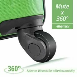 Merax Luggage Set With TSA Lock, All Expandable 3 Piece Hardshell Lightweight Suitcase Set 20inch 24inch 28inch (Apple Green) -LUGGAGE FACTORY Sales 51SanXMxtqL