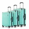 JOYWAY JOYWAY 3 Pcs Luggage Set Hardside Lightweight Spinner Suitcase With TSA Lock (green) -LUGGAGE FACTORY Sales 51St78Ky5PS