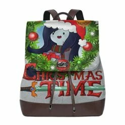 Adventure Christmas Time Wreath Marceline Cartoon Network Fashion Design Leather Backpack For Women Men College School Bookbag Weekend Travel Daypack 9 Adventure Christmas Time Wreath Marceline Cartoon Network Fashion Design Leather Backpack For Women Men College School Bookbag Weekend Travel Daypack -LUGGAGE FACTORY Sales 51WTRELrE4L