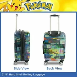Ful Pokemon Pikachu 21 Inch Rolling Luggage, Hardshell Carry On Suitcase With Wheels, Multicolor (FBML0001-998) -LUGGAGE FACTORY Sales 51XcttOptbL