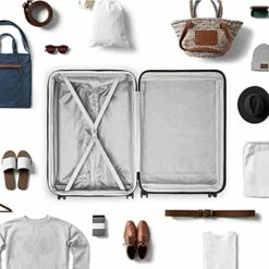 3 Piece Set Luggage Sets Women Men Teens Travel Suitcase With Lightweight TSA Lock Spinner, Home Outdoor Carry On Luggage With 4 Double Silent Wheels Adjustable Handle 20in 24in 28in, White -LUGGAGE FACTORY Sales 51 ZBw6KPkS