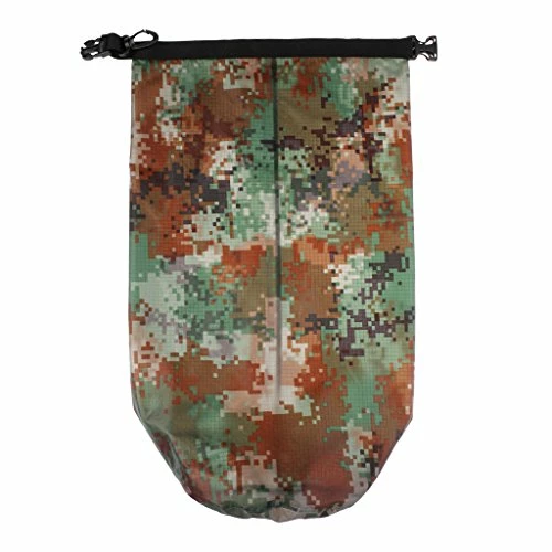Dovewill 5L 10L 20L Outdoor Rafting Stuff Sack Dry Bag Pouch Roll Top Waterproof Duffel Dry Gear Bag For Kayaking Canoeing Camping - Digital Camo, 20L 8 Dovewill 5L 10L 20L Outdoor Rafting Stuff Sack Dry Bag Pouch Roll Top Waterproof Duffel Dry Gear Bag For Kayaking Canoeing Camping - Digital Camo, 20L - Image 6