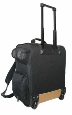 17" Rolling Personal Item Under Seat Luggage For Virgin Australian, Sun Country, Alaska, Delta Airlines (Black) 8 17" Rolling Personal Item Under Seat Luggage For Virgin Australian, Sun Country, Alaska, Delta Airlines (Black) -LUGGAGE FACTORY Sales 51c45fbK3GL