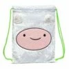 Adventure Time Finn Plush Furry White Cinch Laptop Bag Back Pack New W Tags -LUGGAGE FACTORY Sales 51dT8U5 qtL