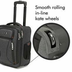 High Sierra Endeavor Wheeled Underseat Carry-On, Mercury Heather, One Size 11 High Sierra Endeavor Wheeled Underseat Carry-On, Mercury Heather, One Size -LUGGAGE FACTORY Sales 51deXDSqtdL