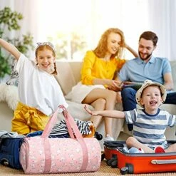 Choco Mocha Kids Duffle Bag For Girls Unicorn Duffle Bags For Girls Overnight Bag For Toddler Girl Duffel Bag Kids Travel Bags Weekender Weekend Bag For Little Teenage Girls Gym Bag Baby Sleepover Gift, Pink -LUGGAGE FACTORY Sales 51gLlvUGllS