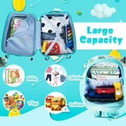 HONEY JOY 2 Pcs Kids Carry On Luggage -LUGGAGE FACTORY Sales 51gQGAGCDwL