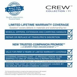 Travelpro Luggage Crew 11 16" Carry-On Rolling Tote Suitcase, Black -LUGGAGE FACTORY Sales 51i2YTDEssL 1fef1881 8348 489a 87e3 b365dbd6948a