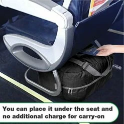 Wandf Foldable Travel Duffel Bag Luggage Sports Gym Water Resistant Nylon, Black 16 Wandf Foldable Travel Duffel Bag Luggage Sports Gym Water Resistant Nylon, Black -LUGGAGE FACTORY Sales 51iBpCLVilL