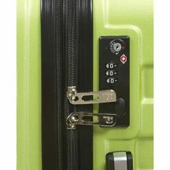 Dejuno Tahoma Lightweight 3-Piece Hardside Spinner Luggage Set, Navy, One Size -LUGGAGE FACTORY Sales 51jlk6xS4 L