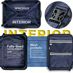 Coolife Luggage Expandable(only 28") Suitcase PC+ABS Spinner Built-In TSA Lock 20in 24in 28in Carry On (white, S(20in_carry On)) -LUGGAGE FACTORY Sales 51kBycbAT9S e8a6d96f e7cc 4185 9009 98a065385eb7