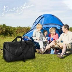 Duffel Bags For Traveling, 65L Carry On Foldable Weekender Overnight Bag For Men Women Waterproof Weekend Travel Duffle Bags With Shoe Compartment,Black 10 Duffel Bags For Traveling, 65L Carry On Foldable Weekender Overnight Bag For Men Women Waterproof Weekend Travel Duffle Bags With Shoe Compartment,Black -LUGGAGE FACTORY Sales 51kR5AOM90L