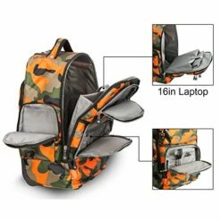 20 Inches Big Storage Multifunction Travel Wheeled Rolling Backpack Luggage Books Laptop Bag By HollyHOME -LUGGAGE FACTORY Sales 51llJO1mGtL