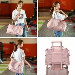Travel Duffel Bag, Sports Tote Gym Bag, Shoulder Weekender Overnight Bag For Women 12 Travel Duffel Bag, Sports Tote Gym Bag, Shoulder Weekender Overnight Bag For Women -LUGGAGE FACTORY Sales 51mU Bq1lpS