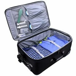U.S. Traveler New Yorker Lightweight Softside Expandable Travel Rolling Luggage Set, Blue, 4-Piece (15/21/25/29) 31 U.S. Traveler New Yorker Lightweight Softside Expandable Travel Rolling Luggage Set, Blue, 4-Piece (15/21/25/29) -LUGGAGE FACTORY Sales 51mmdG0LLYL fa2212ff 8490 43d2 9eef 647167a14ebf