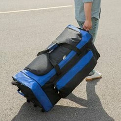 Jetstream Foldable 145L Duffle Bag With Triple Inline Wheels - Large Collapsible Duffel For Camping & Travel 10 Jetstream Foldable 145L Duffle Bag With Triple Inline Wheels - Large Collapsible Duffel For Camping & Travel -LUGGAGE FACTORY Sales 51ouBANUzCL