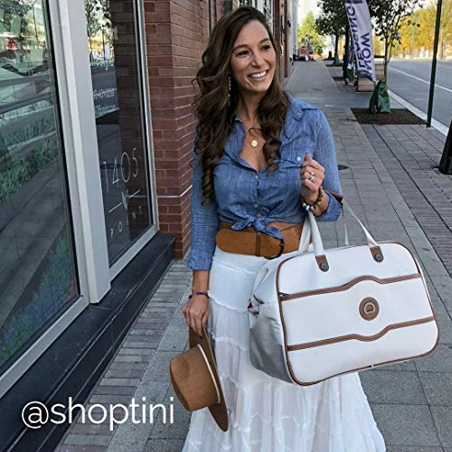 DELSEY Paris Chatelet Soft Air Weekender Travel Duffel Bag, Chocolate, One Size 4 DELSEY Paris Chatelet Soft Air Weekender Travel Duffel Bag, Chocolate, One Size - Image 2